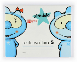 LECTOESCRITURA ESPIRAL PAUTA GALEGO 5 ANOS NIVEL 5 XIRADELA