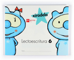 LECTOESCRITURA ESPIRAL PAUTA GALEGO 5 ANOS NIVEL 6 XIRADELA
