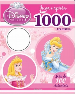 Princeses. Juga i aprèn amb 1000 adhesius
