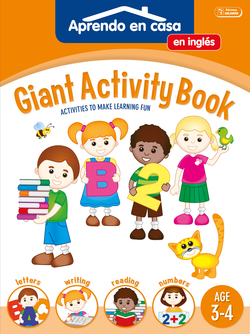 GIGANT ACTIVITY BOOK (AGE 3-4)