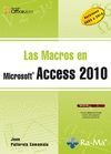 MACROS EN ACCESS 2010 (VERSIONES 2003 A 2010)