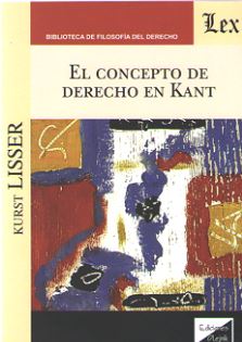 CONCEPTO DE DERECHO EN KANT, EL
