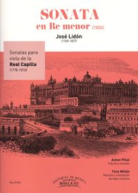 Sonata en re menor 1806