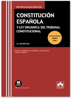 Constitución Española y Ley Orgánica del Tribunal Constitucional