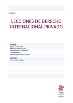 Lecciones de derecho internacional privado 4ª Edición